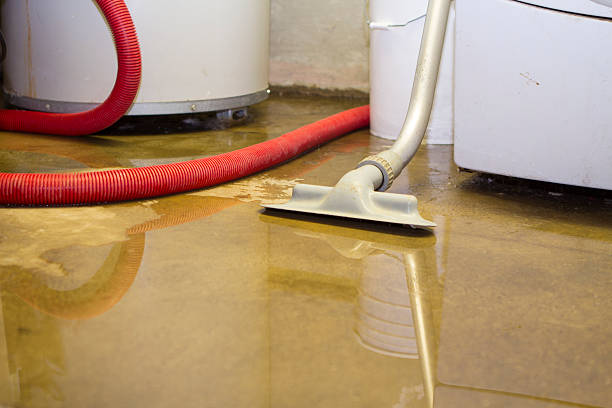 Water damage restoration process in Perryville, MO
